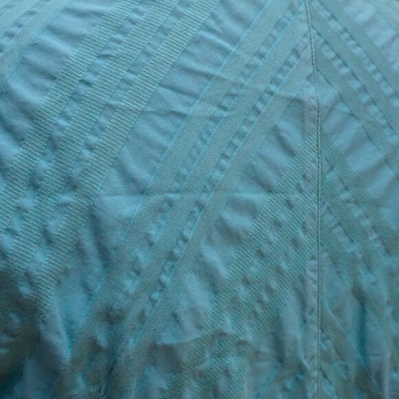 A/X Armani Exchange Teal Long Sleeve Tailored Button Up Women’s Large - Picture 4 of 8